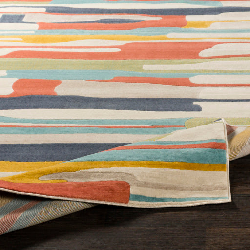 Cityscape Chic Machine Woven Runner Rug