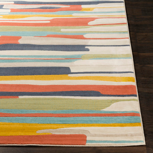 Cityscape Chic Machine Woven Runner Rug