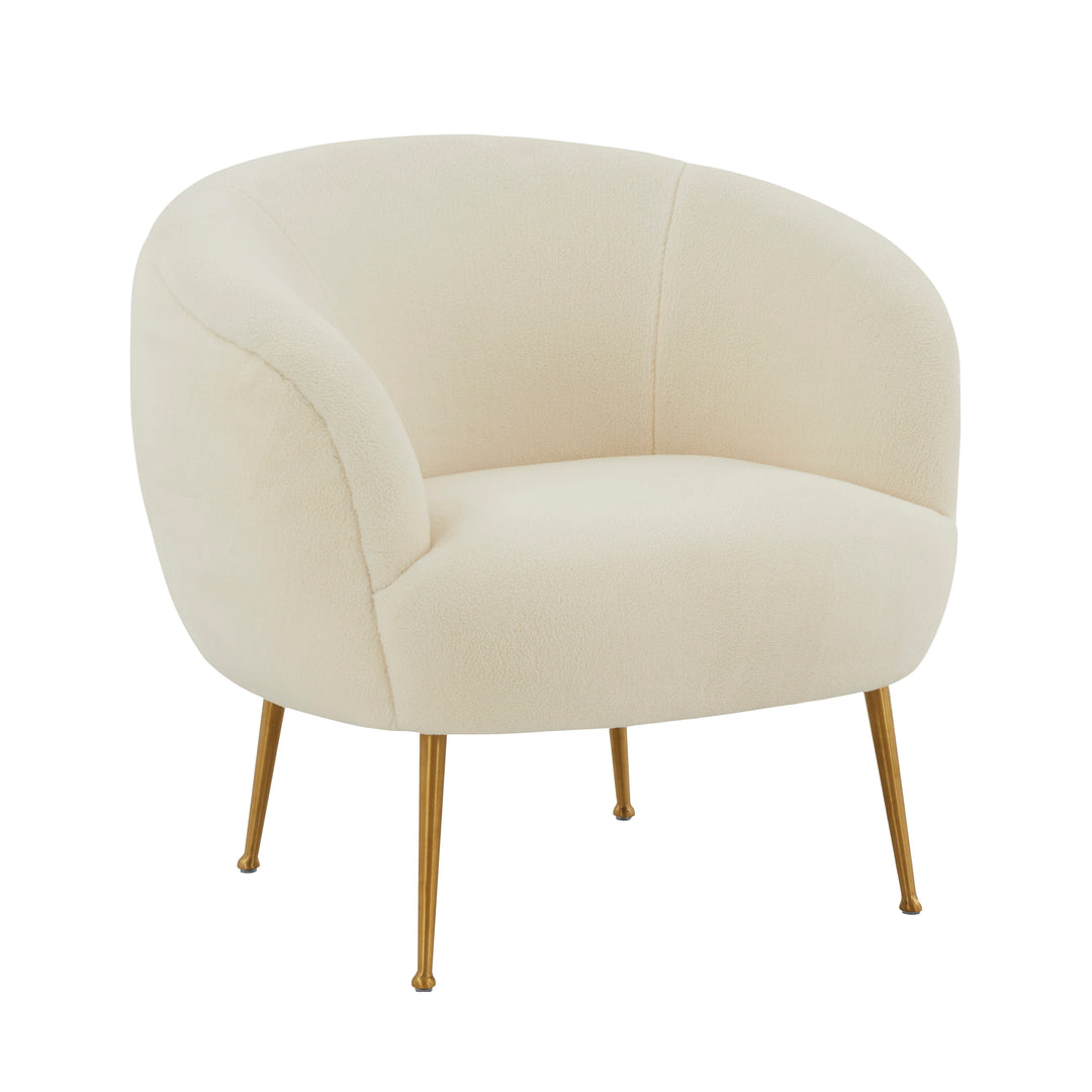 Whimsy Faux Sheepskin Chair