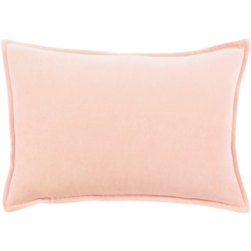 Elegant Cotton Velvet Lumbar Pillow