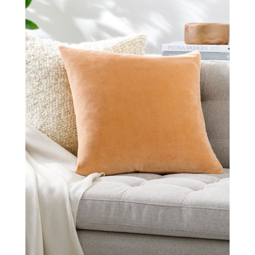 Luxurious Cotton Velvet Lumbar Pillow