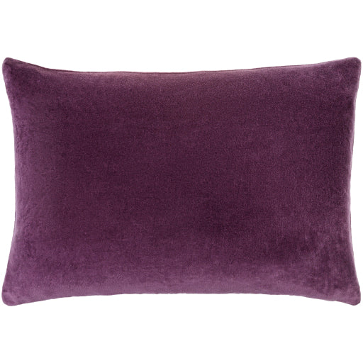 Luxurious Cotton Velvet Lumbar Pillow
