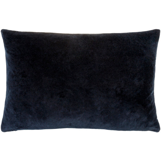 Plush Cotton Velvet Lumbar Pillow