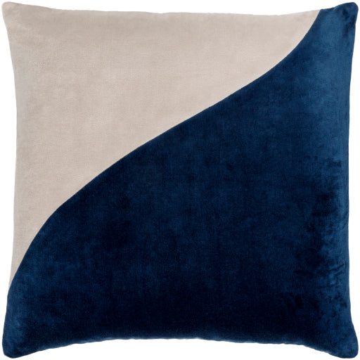 Velvet Cotton Accent Pillow