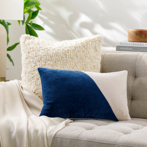 Elegant Velvet Lumbar Pillow