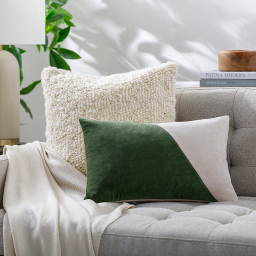 Velvet Plush 13L x 20W Lumbar Pillow