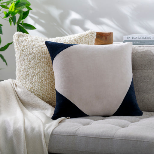 Velvet Texture Throw Pillow