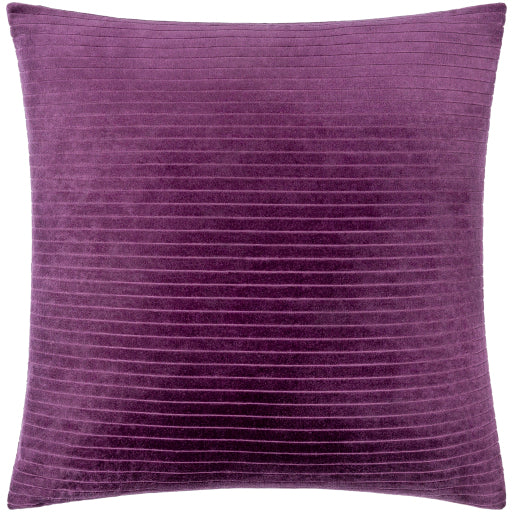Luxurious Stripe Pillow - Velvet Accent Piece