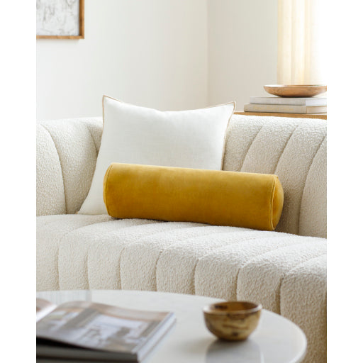 Luxurious Cotton Velvet Bolster Pillow