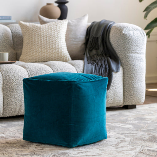 Luxurious Velvet Home Pouf