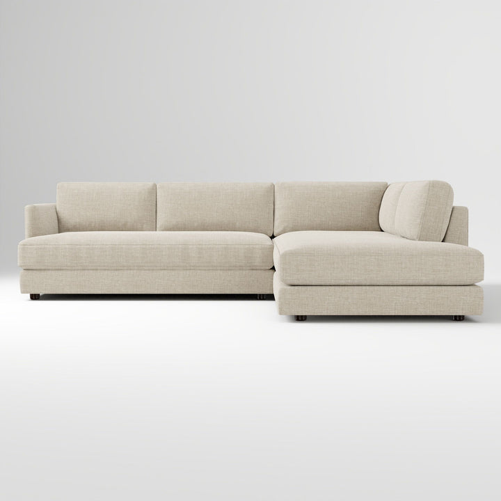 Haven 2 Piece Bumper Chaise Sectional
