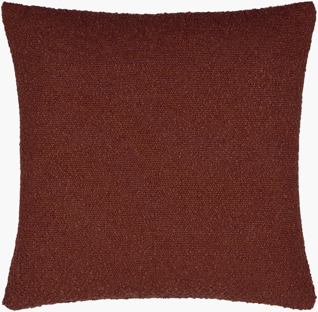 Textured Pillow - Rust w Poly Insert