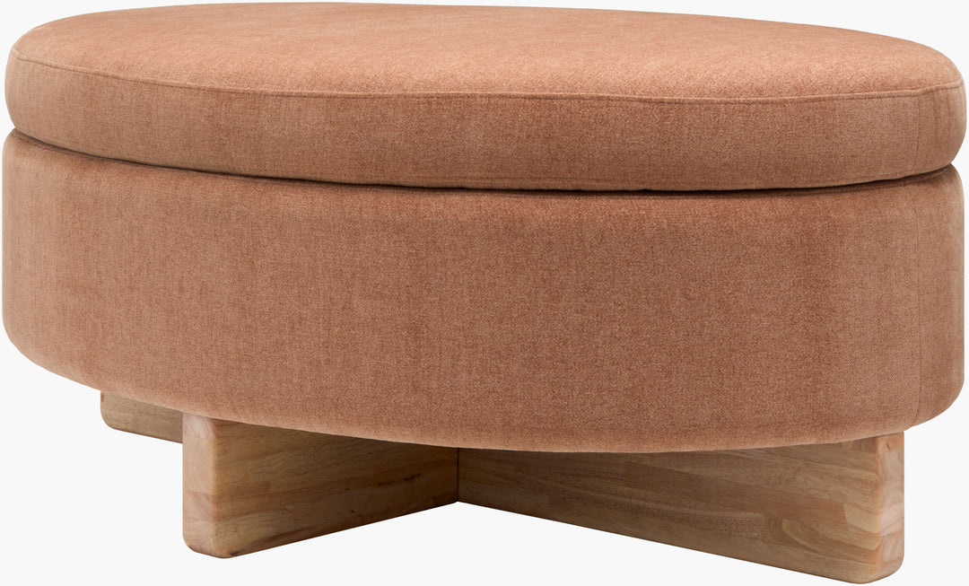 Korin Ottoman - Brown