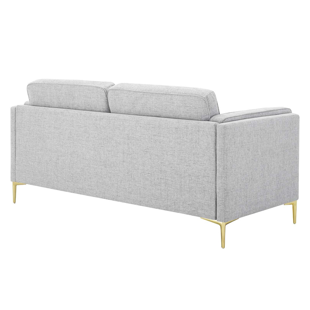 Aiyla Fabric Sofa - Light Grey