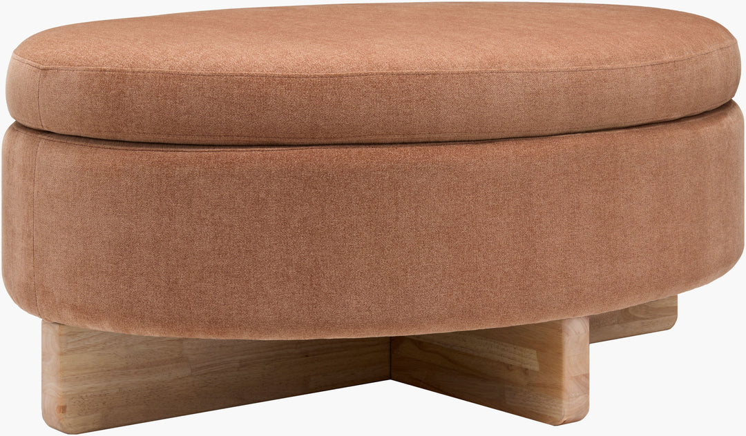 Korin Ottoman - Brown