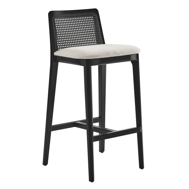 Cana Black and Ivory Bar Stool