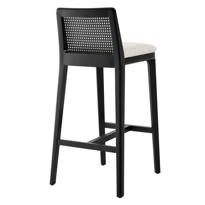 Cana Black and Ivory Bar Stool