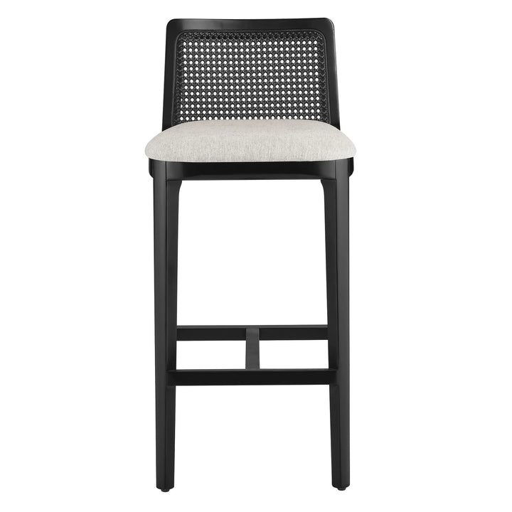 Cana Black and Ivory Bar Stool