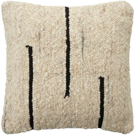 Modern Contrast 18x18 Accent Pillow