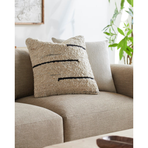 Modern Contrast 18x18 Accent Pillow