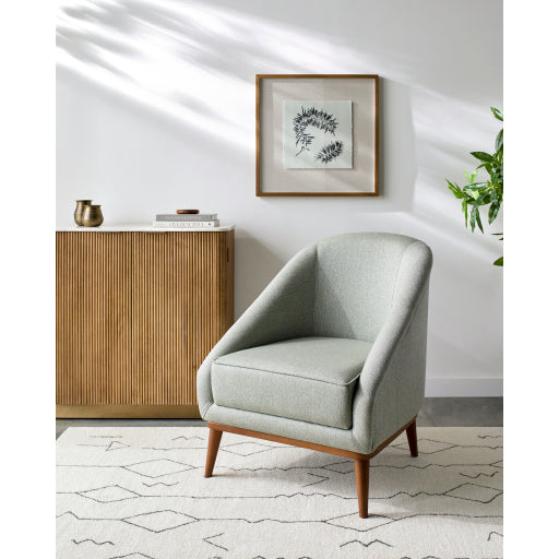Sandro DRO-001 Luxurious 34H x 28W x 28D Accent Chair
