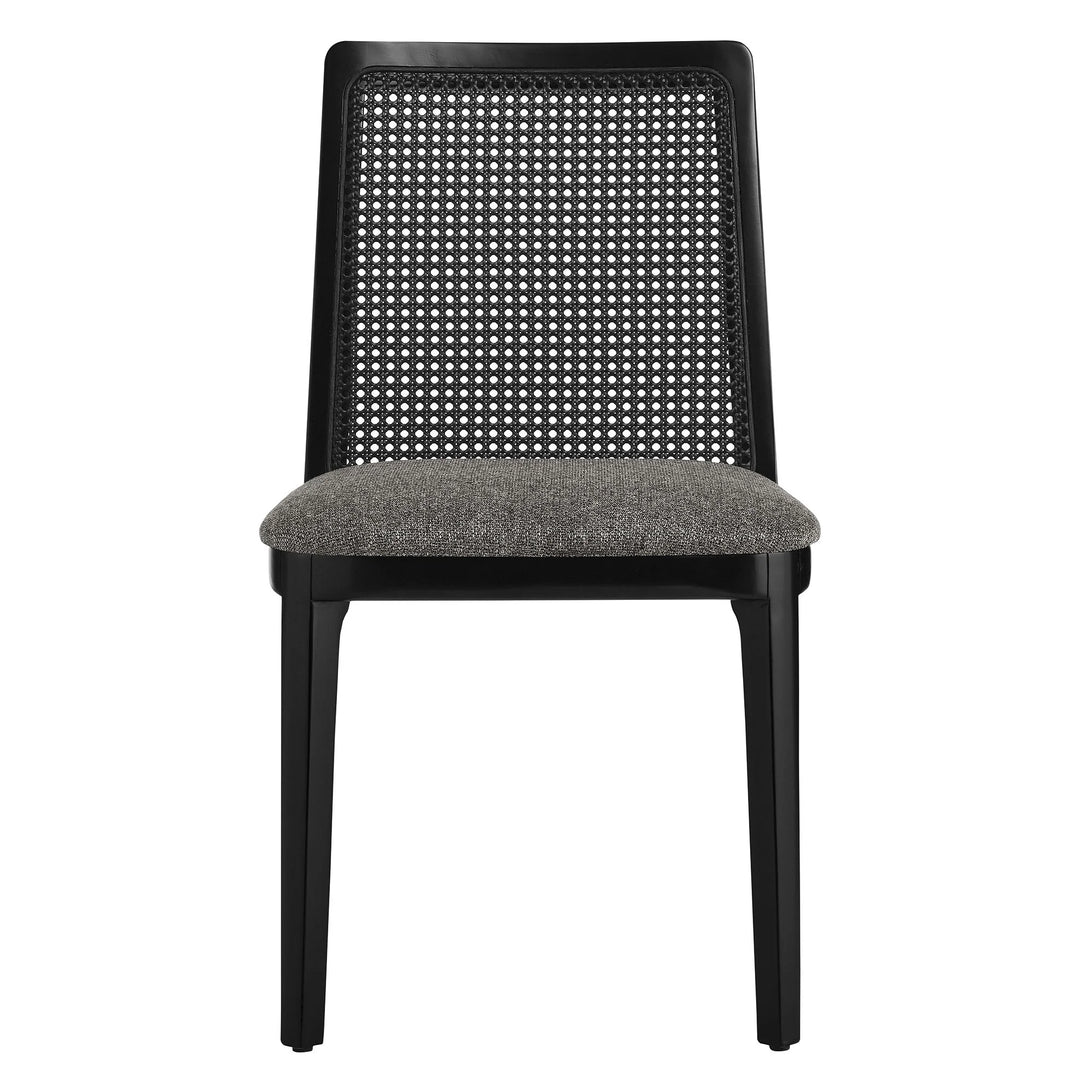 Cana Black and Gray Dining Side Chair