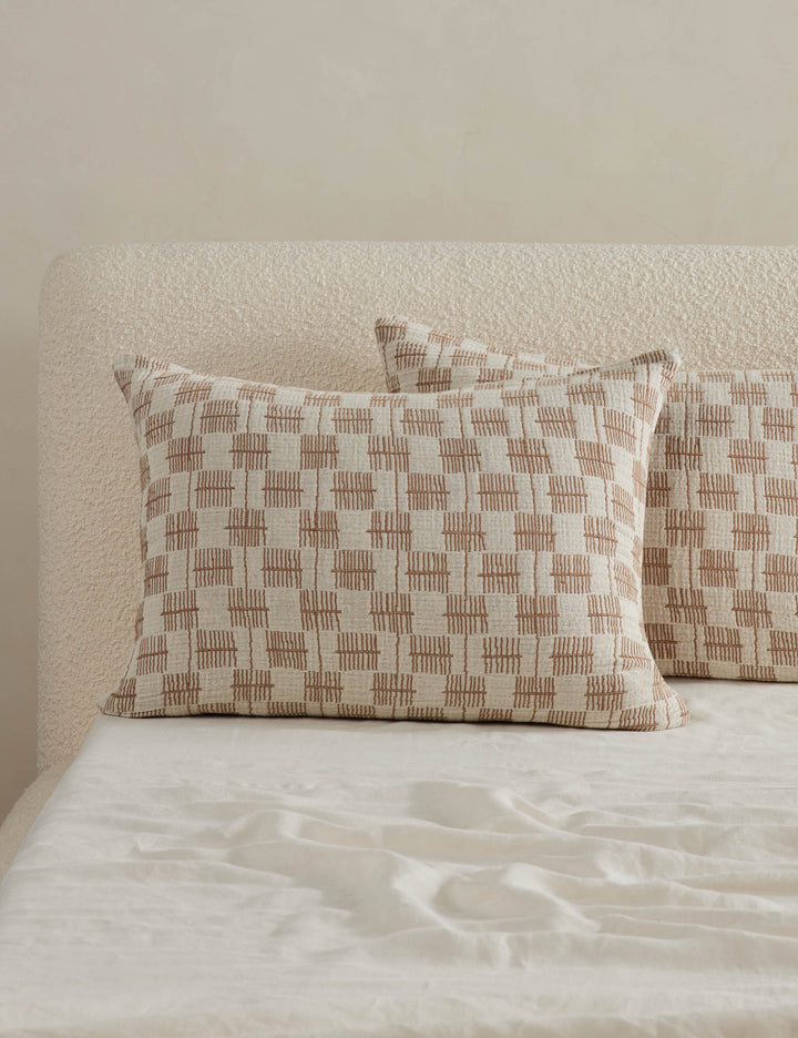 Basketweave Cotton Sham