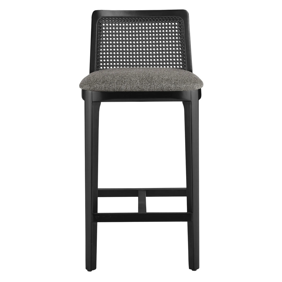 Cana Black and Gray Counter Stool