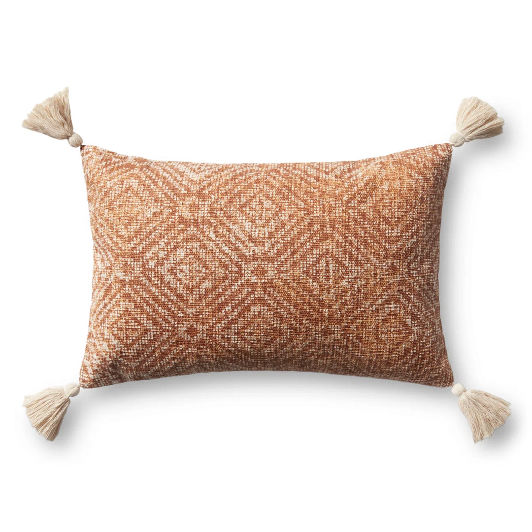 Bayeux Tassels Cotton Throw Pillow