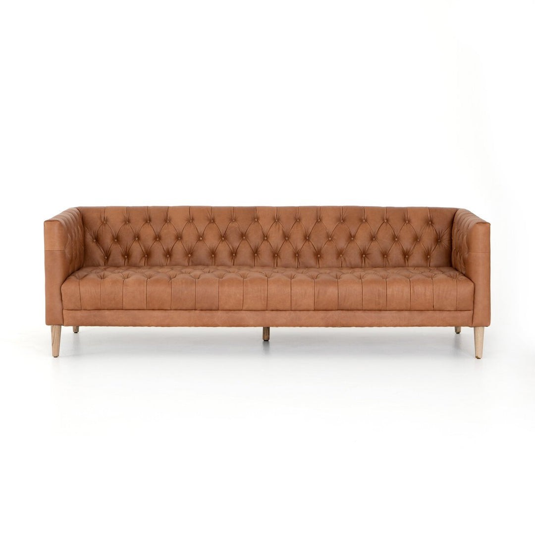 Tailor Leather 90" Sofa