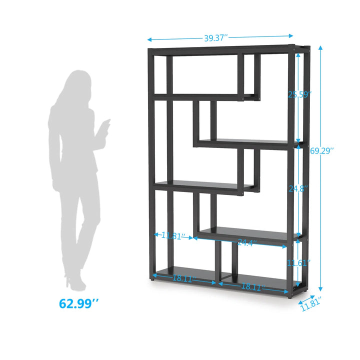 Elex Geometric Bookcase