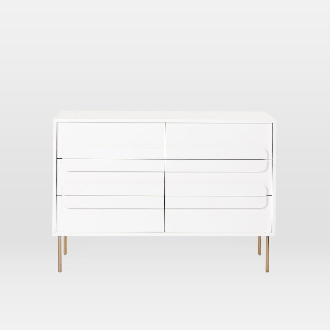Gemini 6-Drawer Dresser