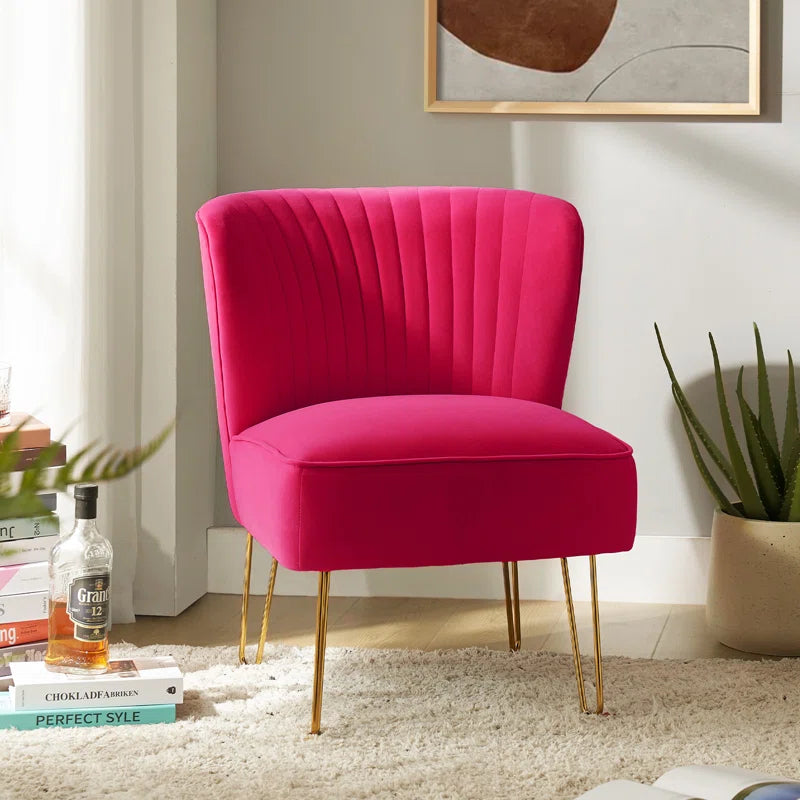 Euclid Velvet Side Chair