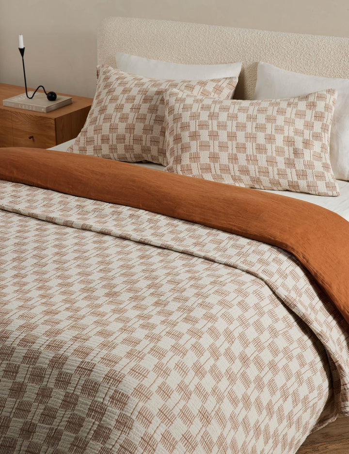 Basketweave Cotton Sham
