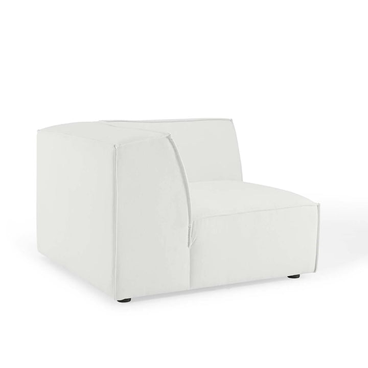 Tressor Sectional Sofa Corner Chair - White