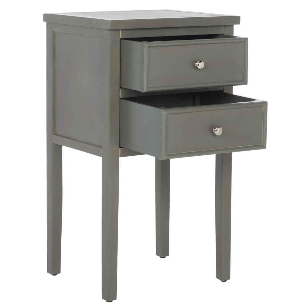 Joanna Solid Wood 2 - Drawer End Table