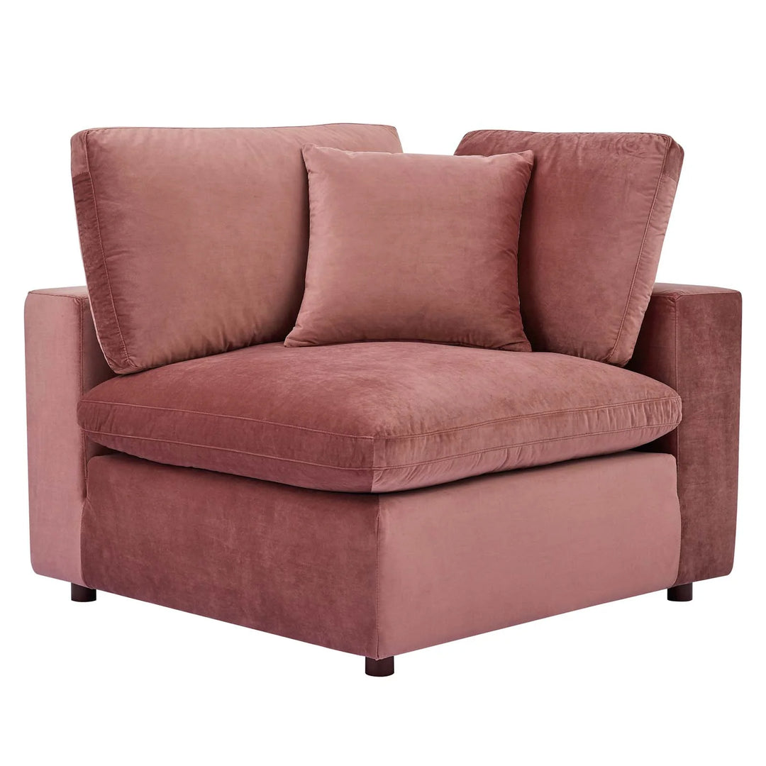 Lavish Performance Velvet 3-Seater Sofa