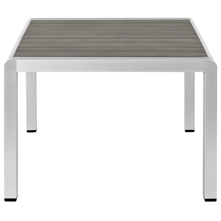 Rohe Outdoor Patio Aluminum Coffee Table