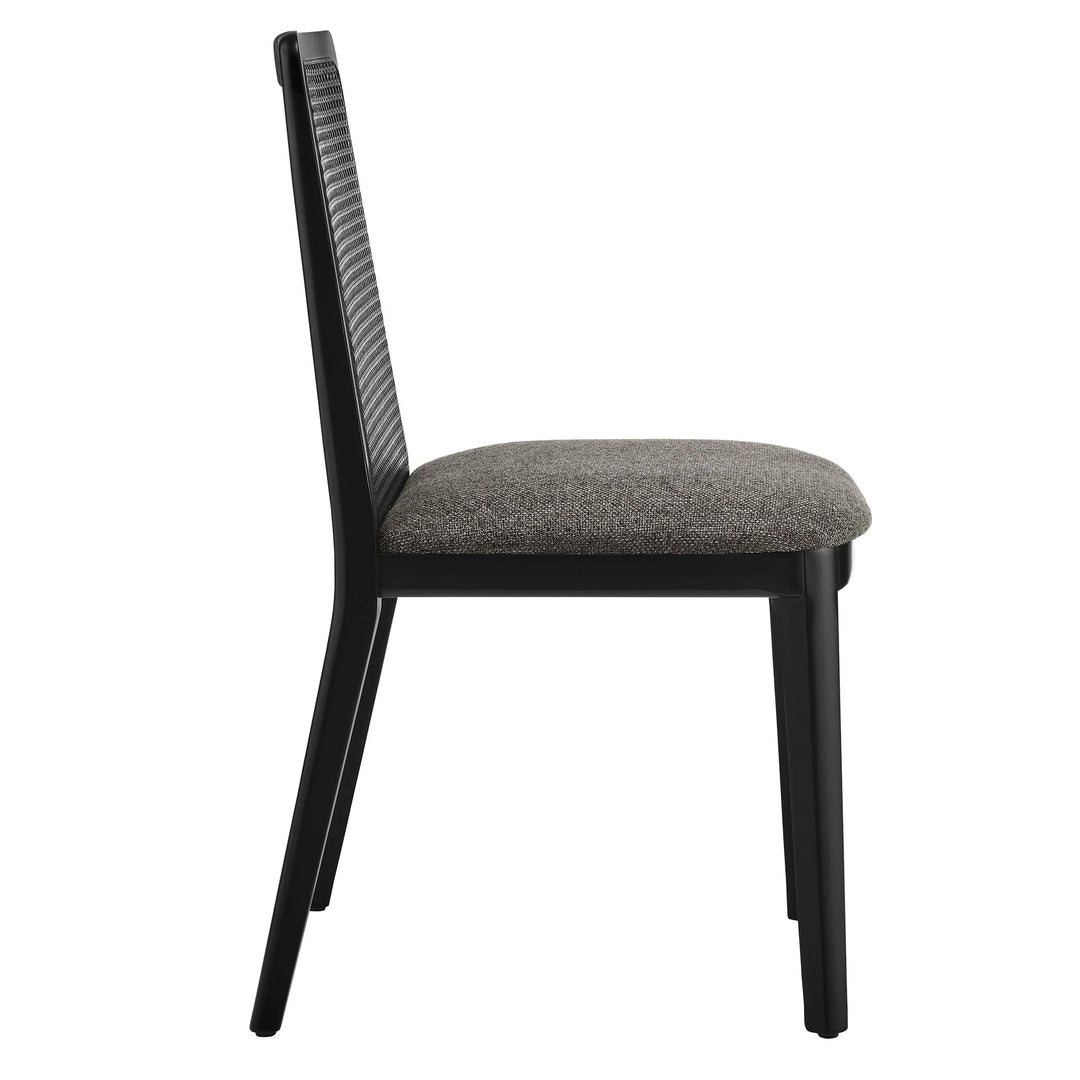 Cana Black and Gray Dining Side Chair