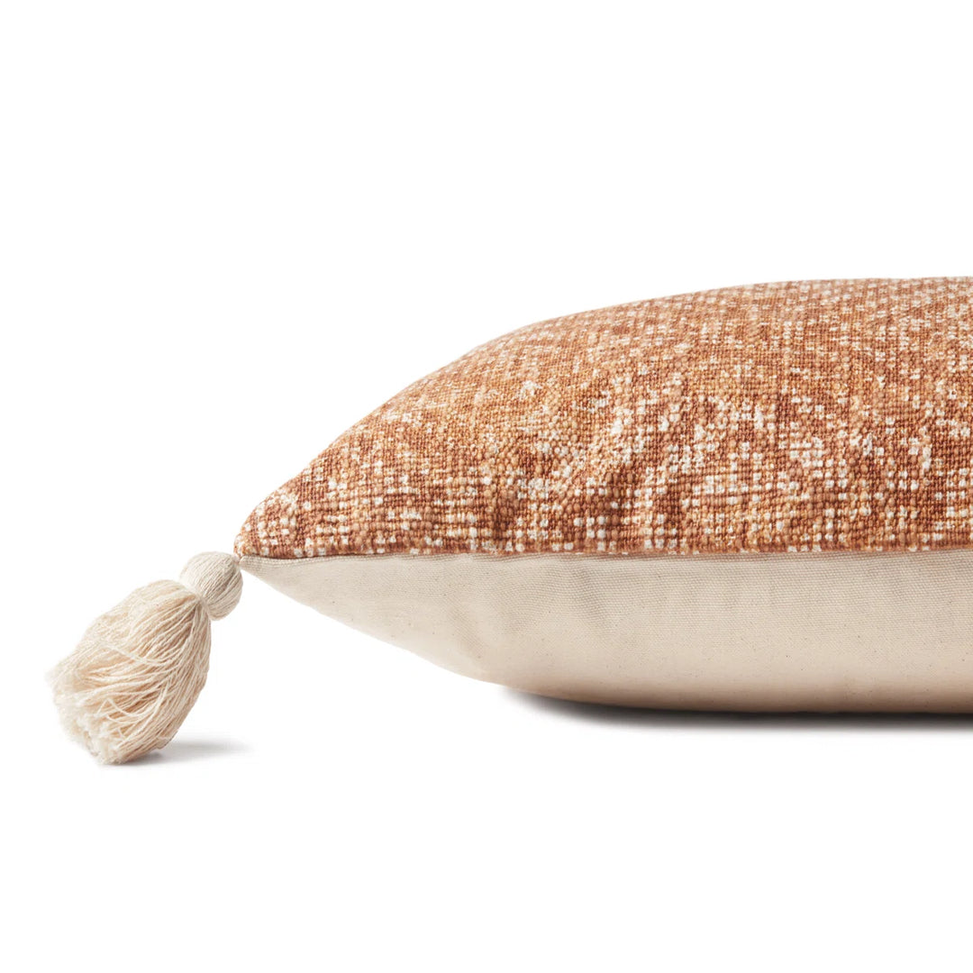 Bayeux Tassels Cotton Throw Pillow