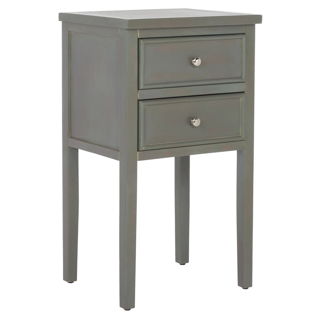 Joanna Solid Wood 2 - Drawer End Table