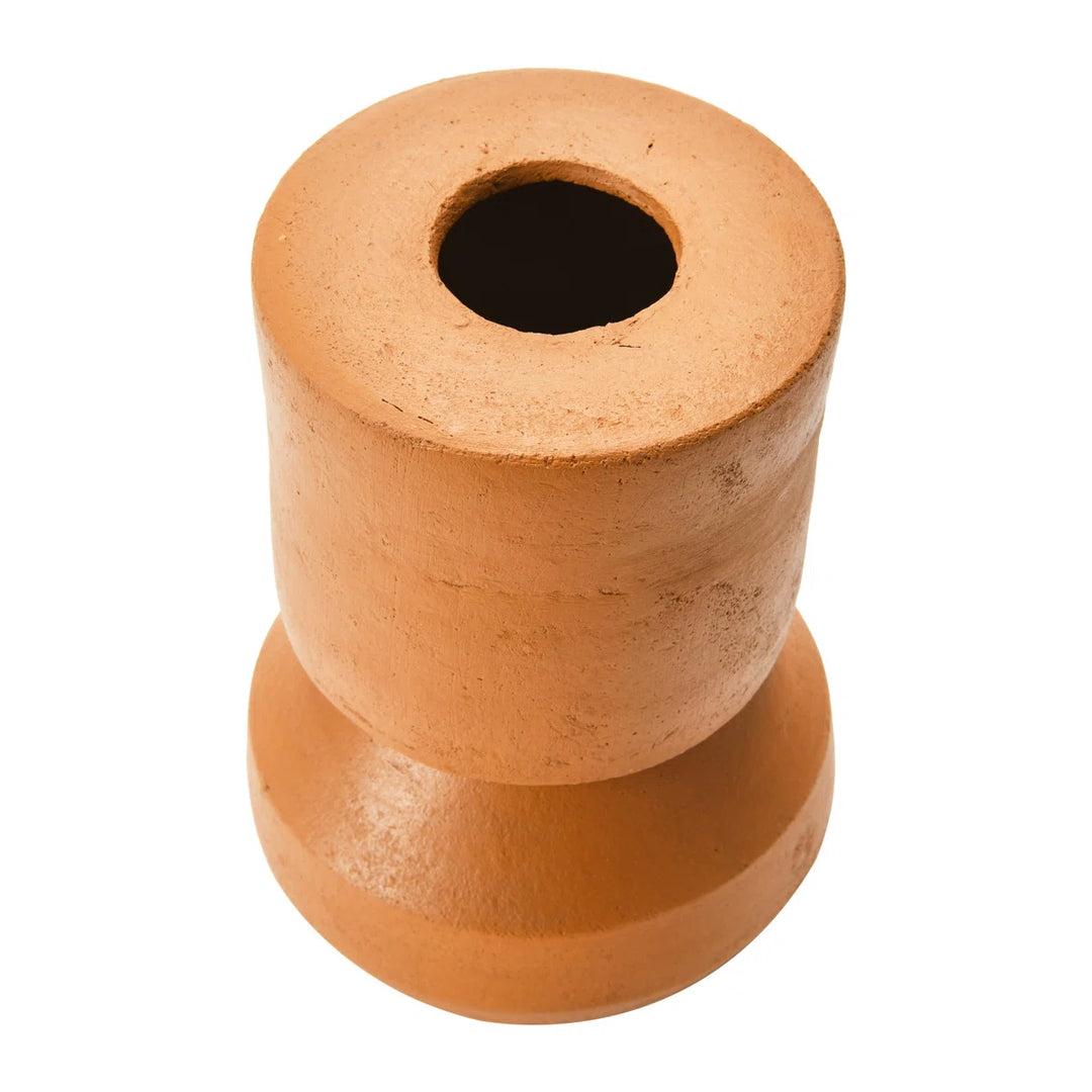 Zakarias Terracotta Table Vase