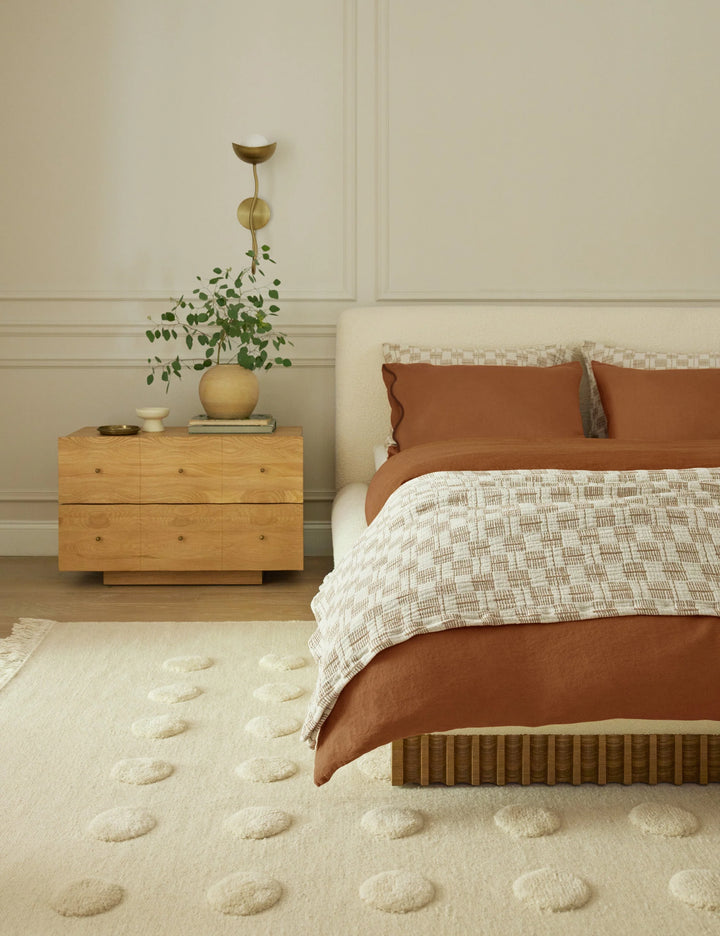 Basketweave Cotton Sham