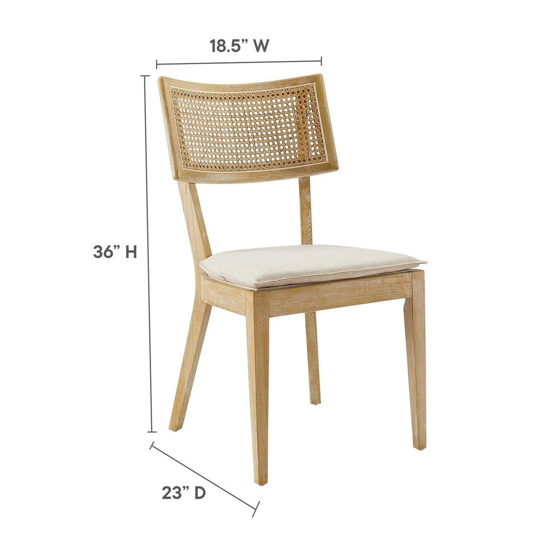 Calonia Wood Dining Chairs (Set of 2)