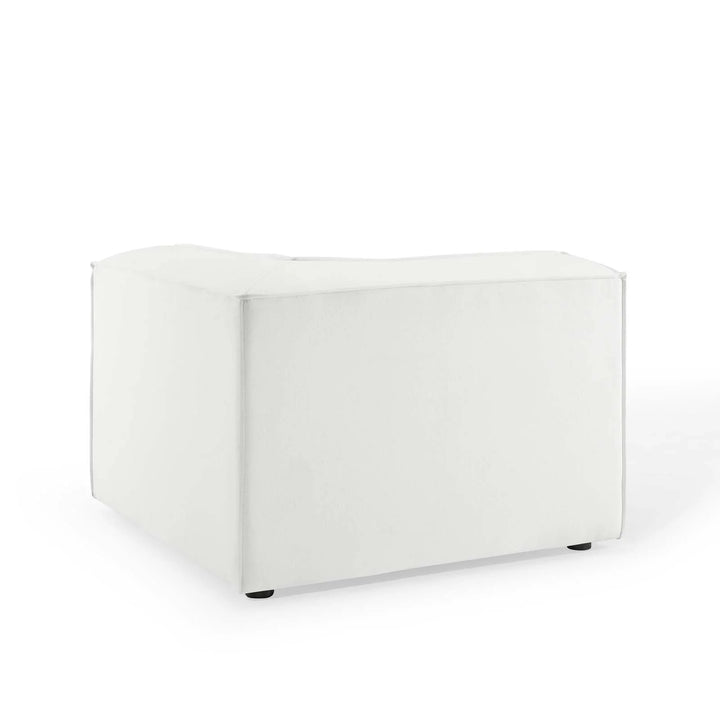 Tressor Sectional Sofa Corner Chair - White