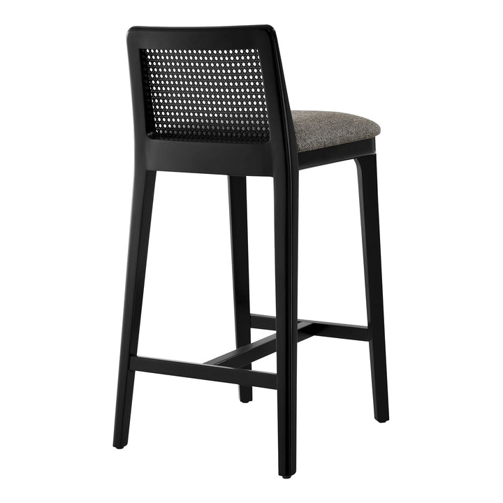 Cana Black and Gray Counter Stool