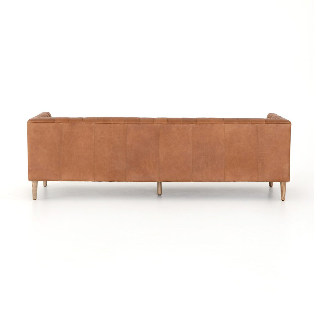 Tailor Leather 90" Sofa