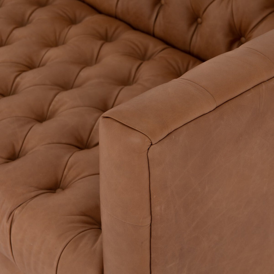 Tailor Leather 90" Sofa