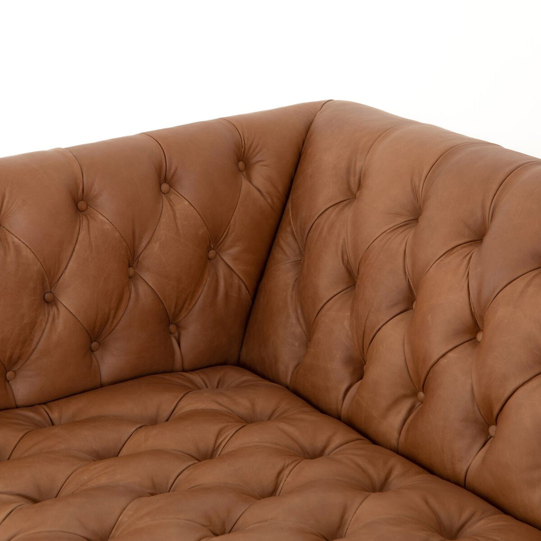 Tailor Leather 90" Sofa