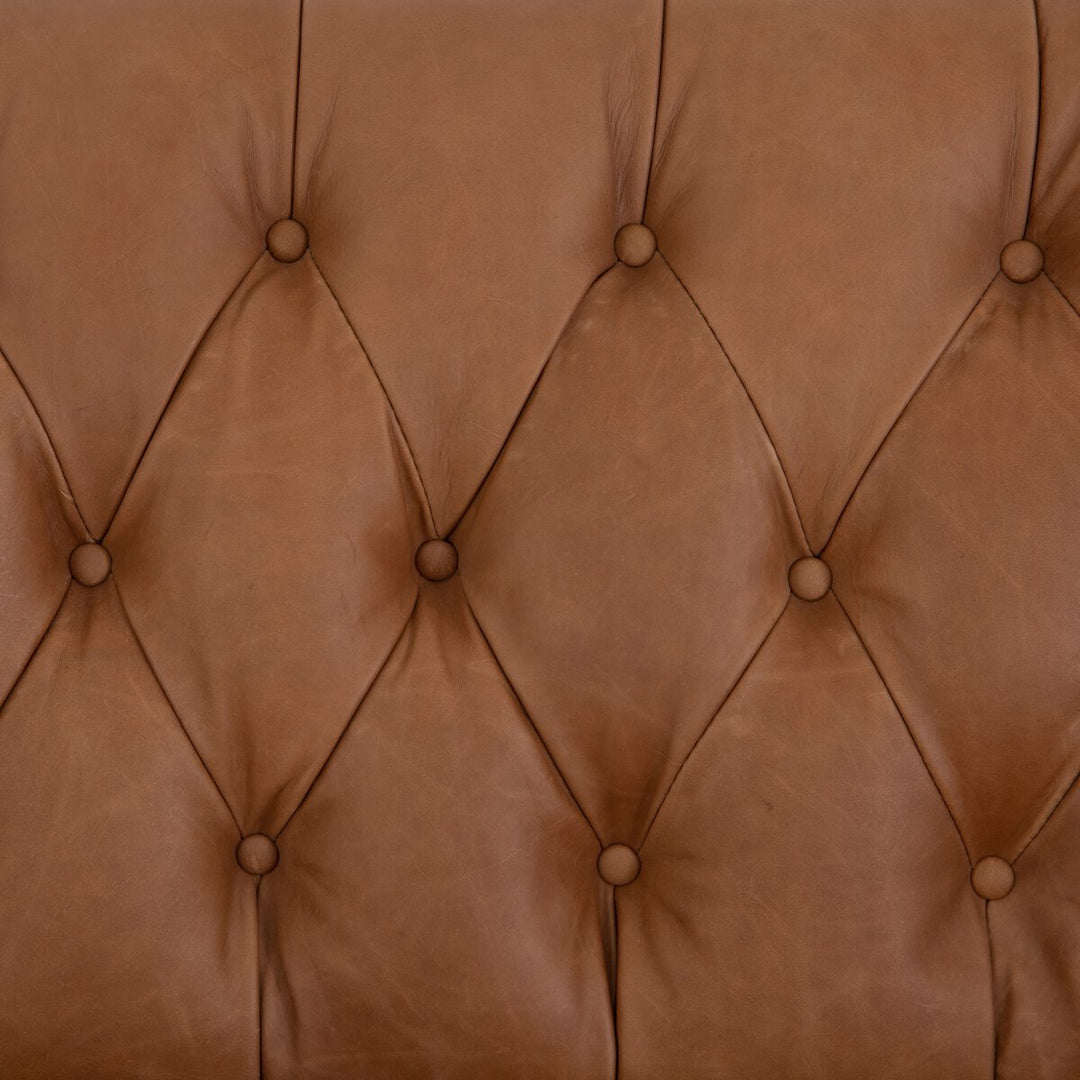 Tailor Leather 90" Sofa